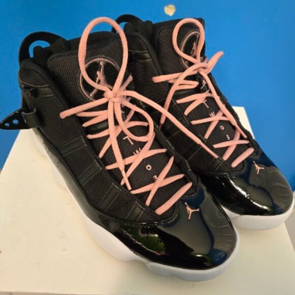 Jordan 6 Rings Black Rust Pink 1:1 US Men Size 11.5 - Picture 7 of 7
